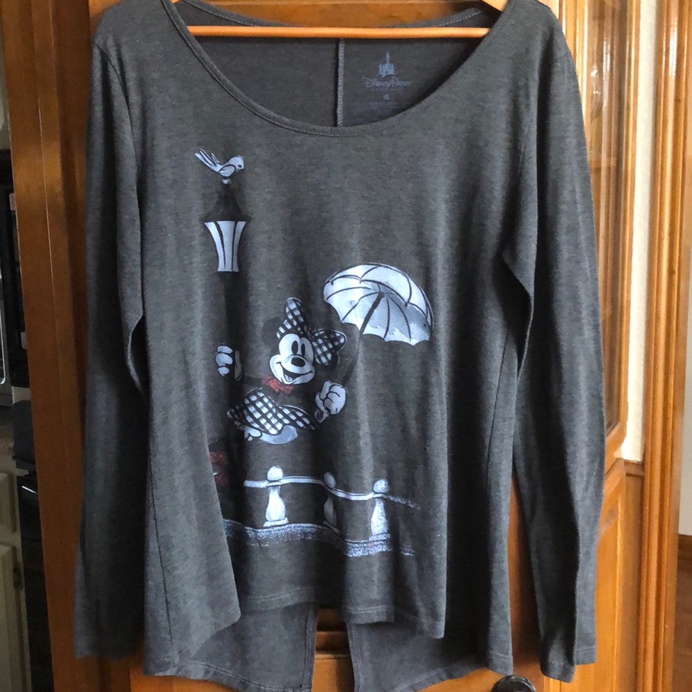 Grey Disney Minnie Mouse shirt